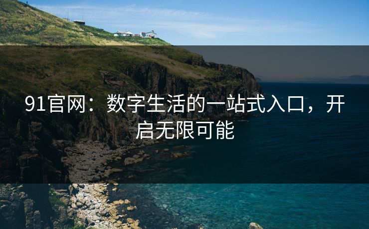 91官网：数字生活的一站式入口，开启无限可能